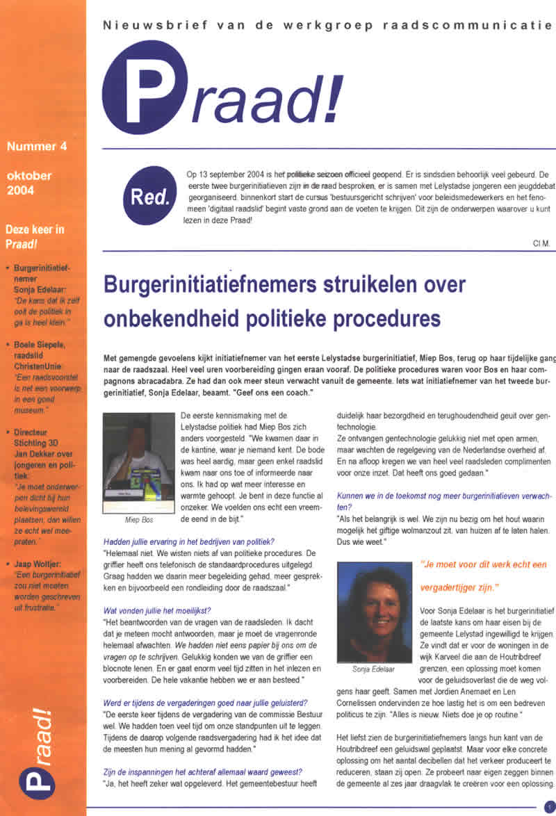 Artikel uit Praad