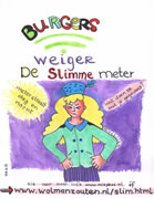 Poster Weiger de Slimme Meter, Miss Bliss, Miep Bos