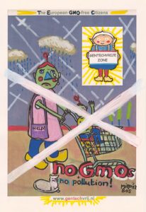 The European GMO-free Citizens poster (Miep Bos)