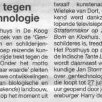 Texel-kunst-tegen-gentechnologie-Texelse Courant, 27-06-2003