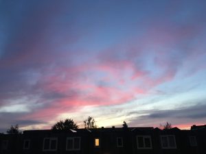 Chemtrails die op 9 oktober 2018 werden gezien in Lelystad.